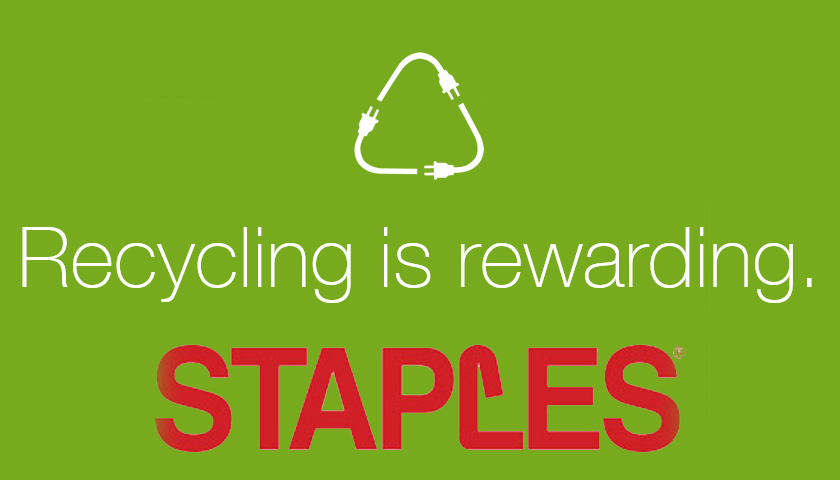 Staples Celebrates Earth Day by Expanding Electronics Recycling Program to  Include Coffee Brewers – Ethical Marketing News